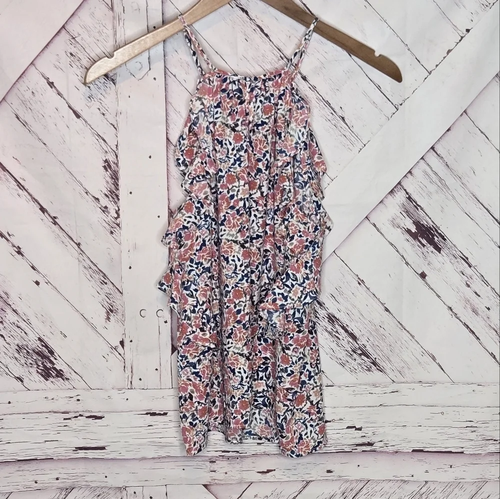 1. State Floral Tank Top - Picture 3 of 4